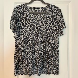 Animal print shirt